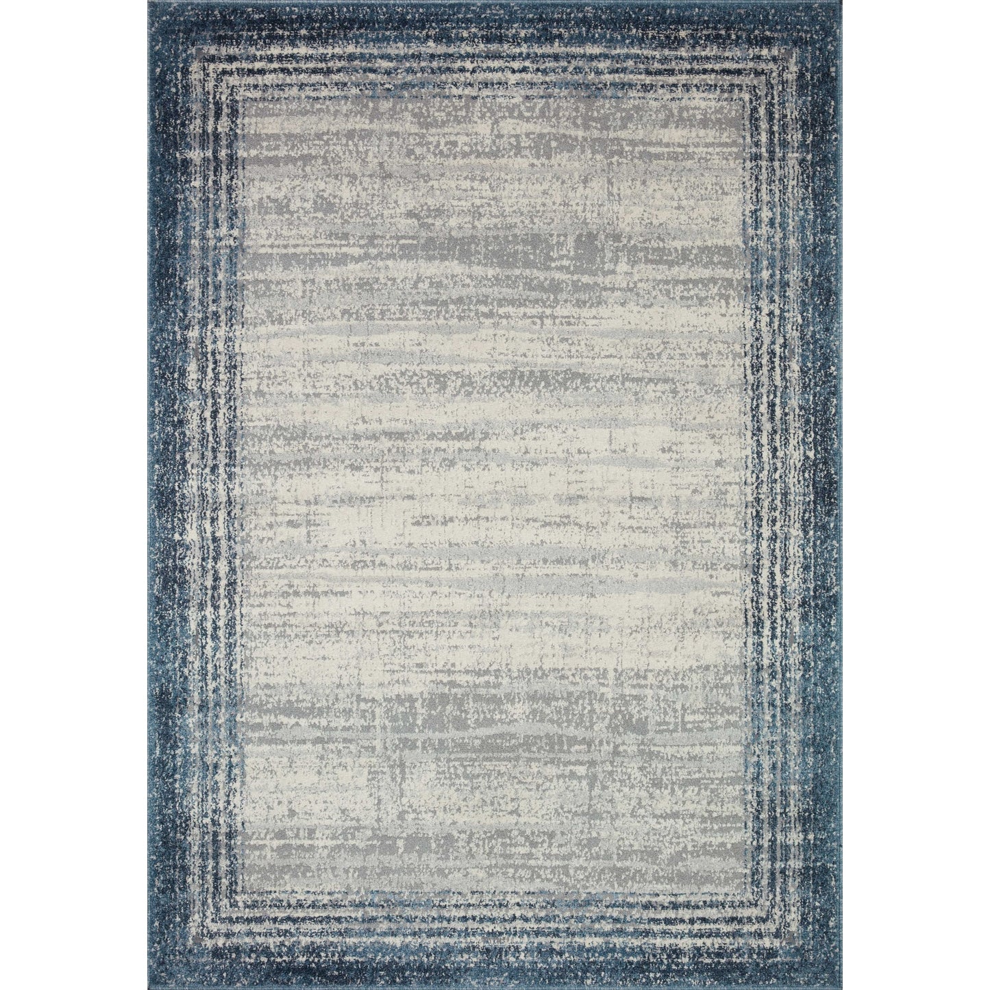 Alexander Home Grant Modern Abstract Border Area Rug