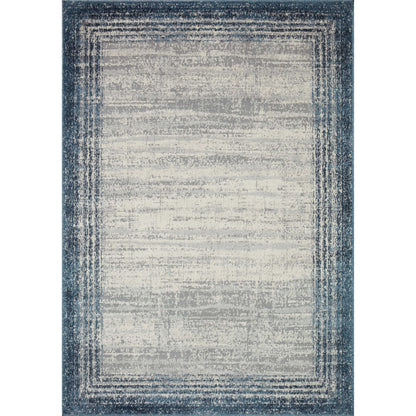 Alexander Home Grant Modern Abstract Border Area Rug