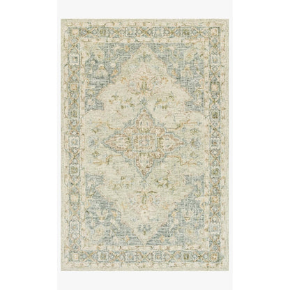Tapis en laine à motifs mosaïques traditionnels, tissé à la main, de la marque Alexander Home