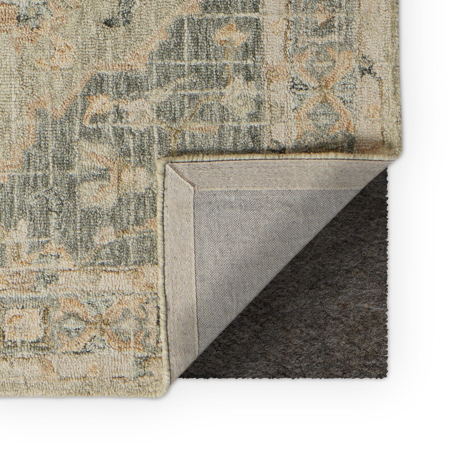 Tapis en laine à motifs mosaïques traditionnels, tissé à la main, de la marque Alexander Home