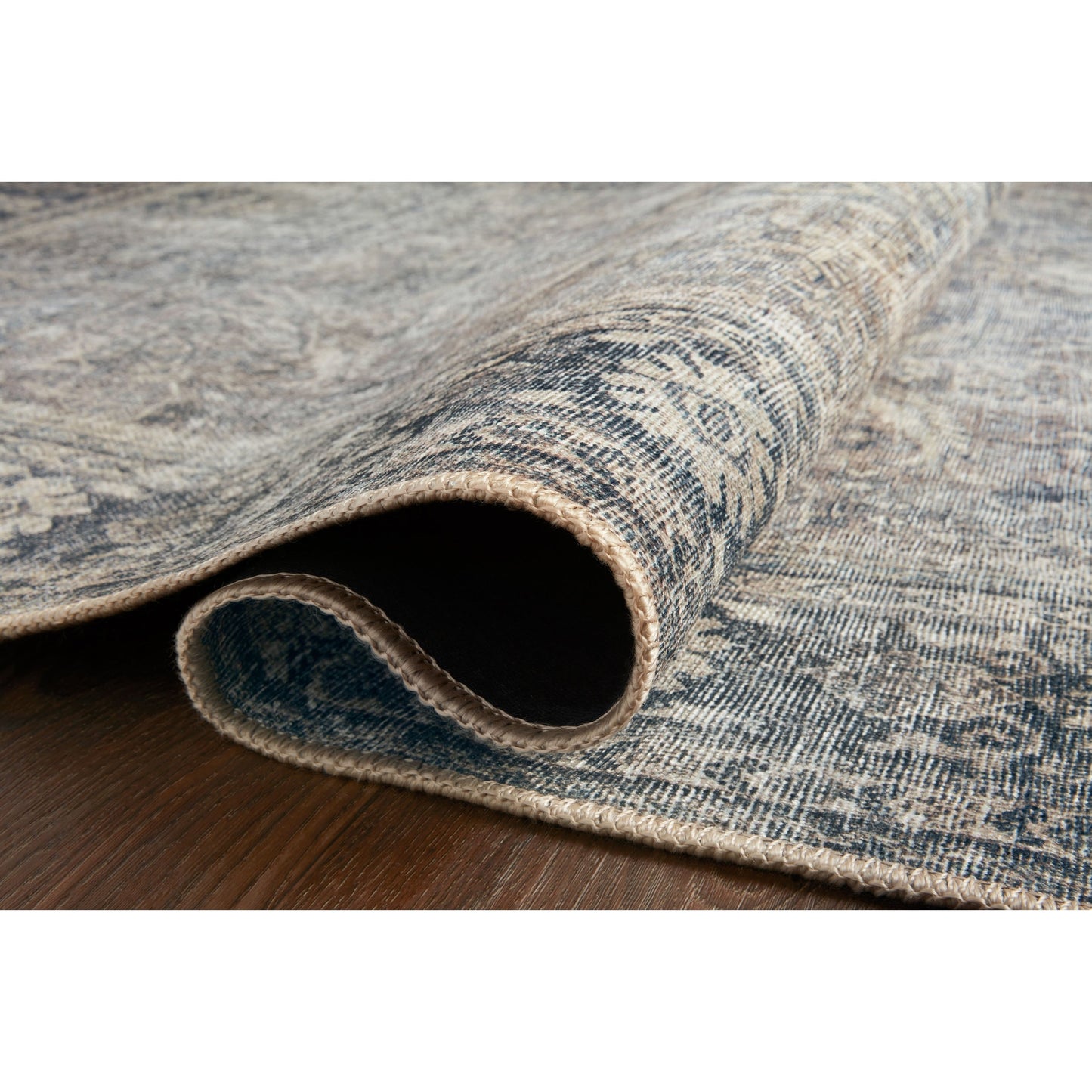 Alexander Home Sophia Distressed Grey Oriental Area Rug