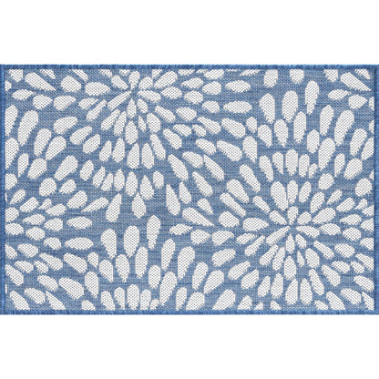 Exo Coastal Floral Indoor/Outdoor Area Rug