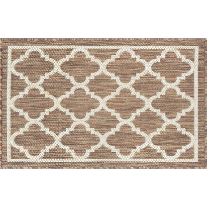 Exo Coastal Geometric Indoor/Outdoor Area Rug