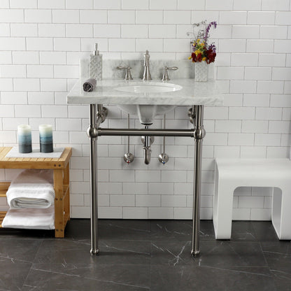 Robinet de salle de bain à large encrage, style américain classique