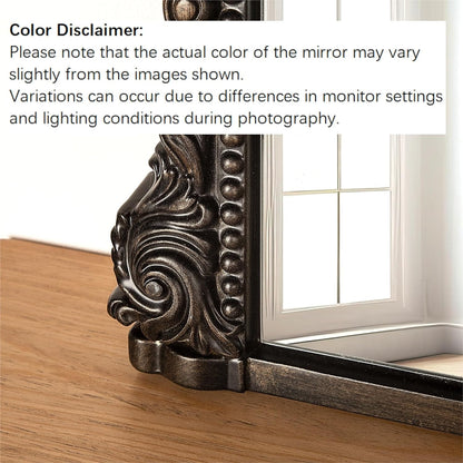 Miroir mural à arche, miroir baroque d'accent - 36×23