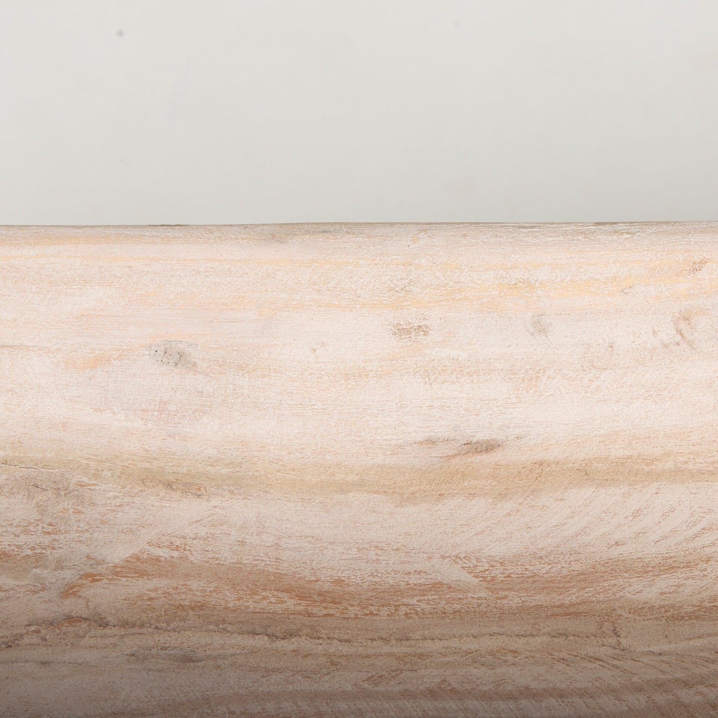 Bol rectangulaire extra large en bois de récupération noir-brun Athena - 26,0L x 10,0l x 7,0H