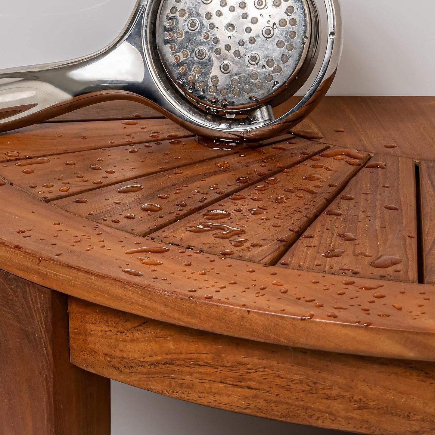 Table/Banc de douche en teck d'Indonésie d'Aurora Home
