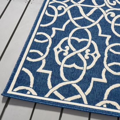 Belmont Indoor/ Outdoor Geometric Area Rug by Christopher Knight Home
