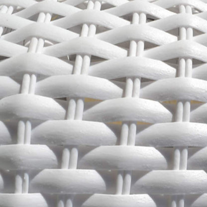 Biloxi Outdoor WhiteOutdoor Wicker Swivel Glider Patio Set (3-Piece)