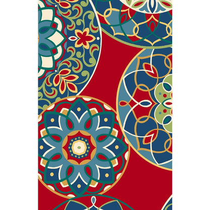 19-inch Rounded Back Indoor/Outdoor Chair Cushions (Set of 4) - 19 x 19