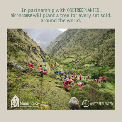 Service de table Bloomhouse Palermo Sun, 16 pièces, assiettes et bols en grès double, émail réactif.