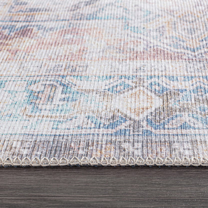 Bohemian Distressed Machine Washable Area Rug