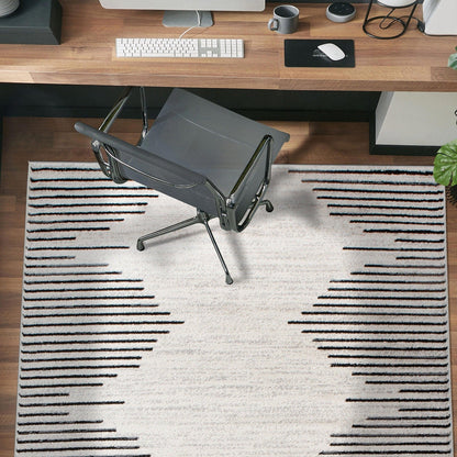 Bohemian Stripe Area Rug