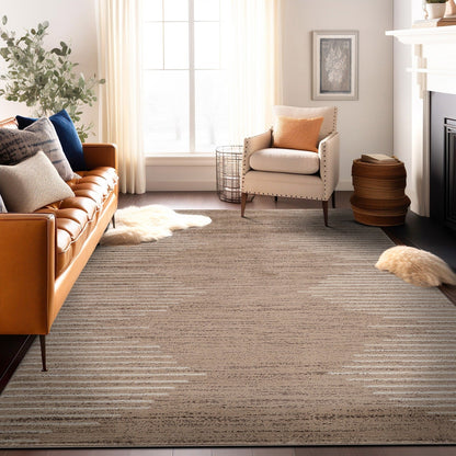 Bohemian Stripe Area Rug