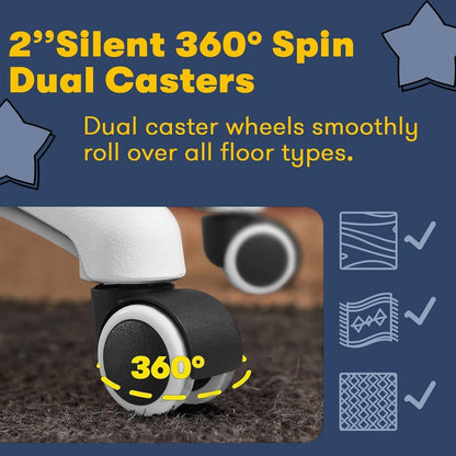 Bossin Big and Tall Office Chair High Back Executive Chair Ergonomic Adjustable Executive Leather Chair,400lbs