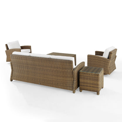 Crosley Bradenton 5Pc Swivel Rocker And Sofa Set