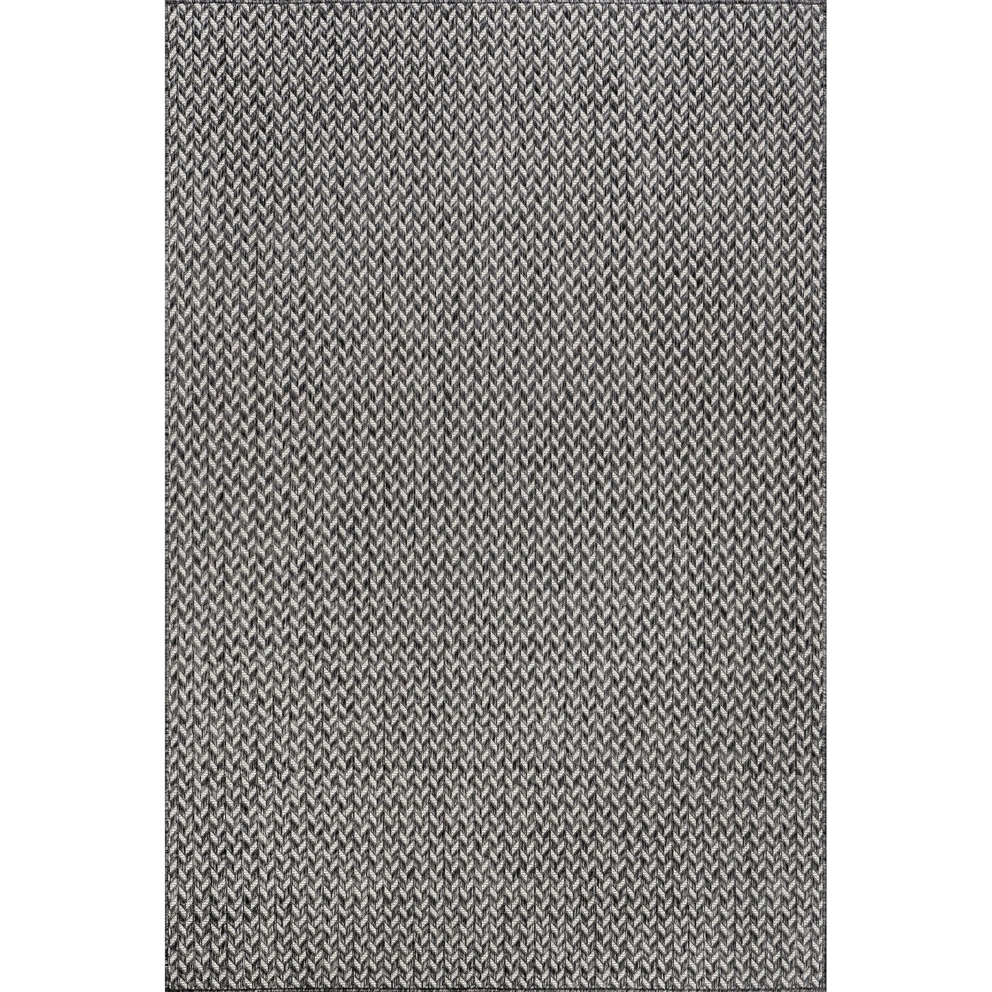 Nuloom Camryn Herringbone Indoor/Outdoor Area Rug