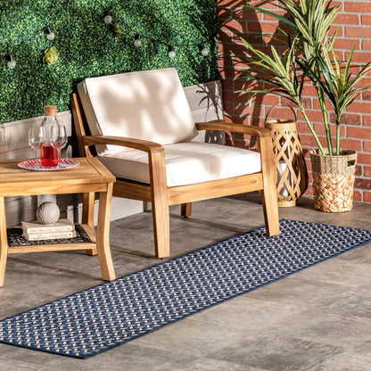 Nuloom Camryn Herringbone Indoor/Outdoor Area Rug