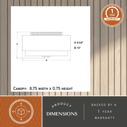 Luminaire à suspension à montage au plafond de style moderne du milieu du siècle de Burnaby avec abat-jour blanc en lin.