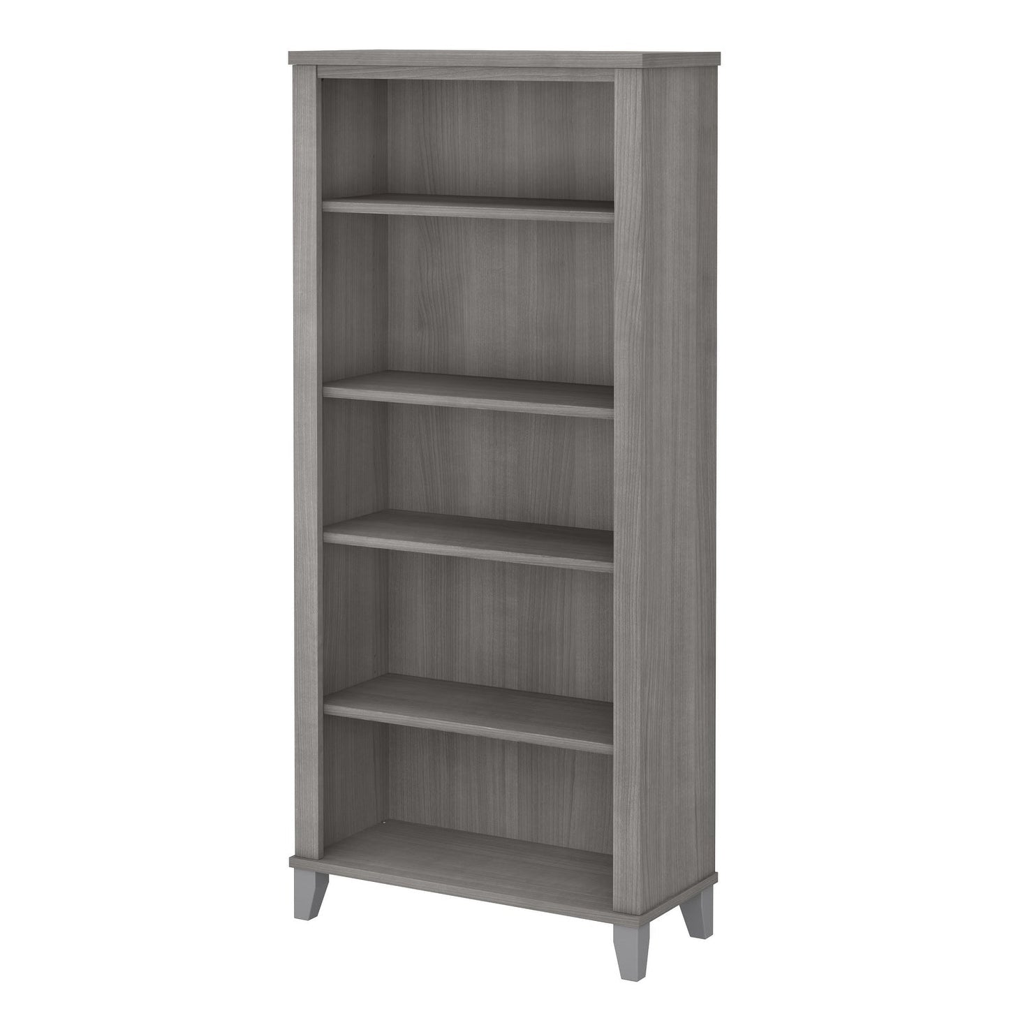 Étagère à livres Bush Furniture Somerset, 5 niveaux, avec étagères réglables