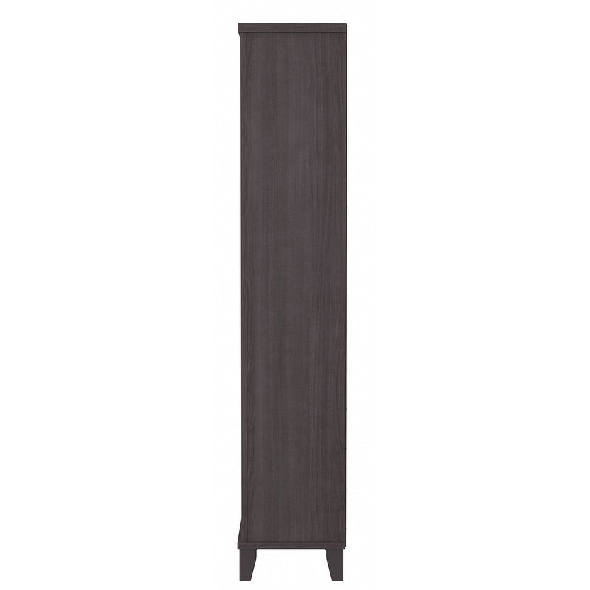 Étagère à livres Bush Furniture Somerset, 5 niveaux, avec étagères réglables