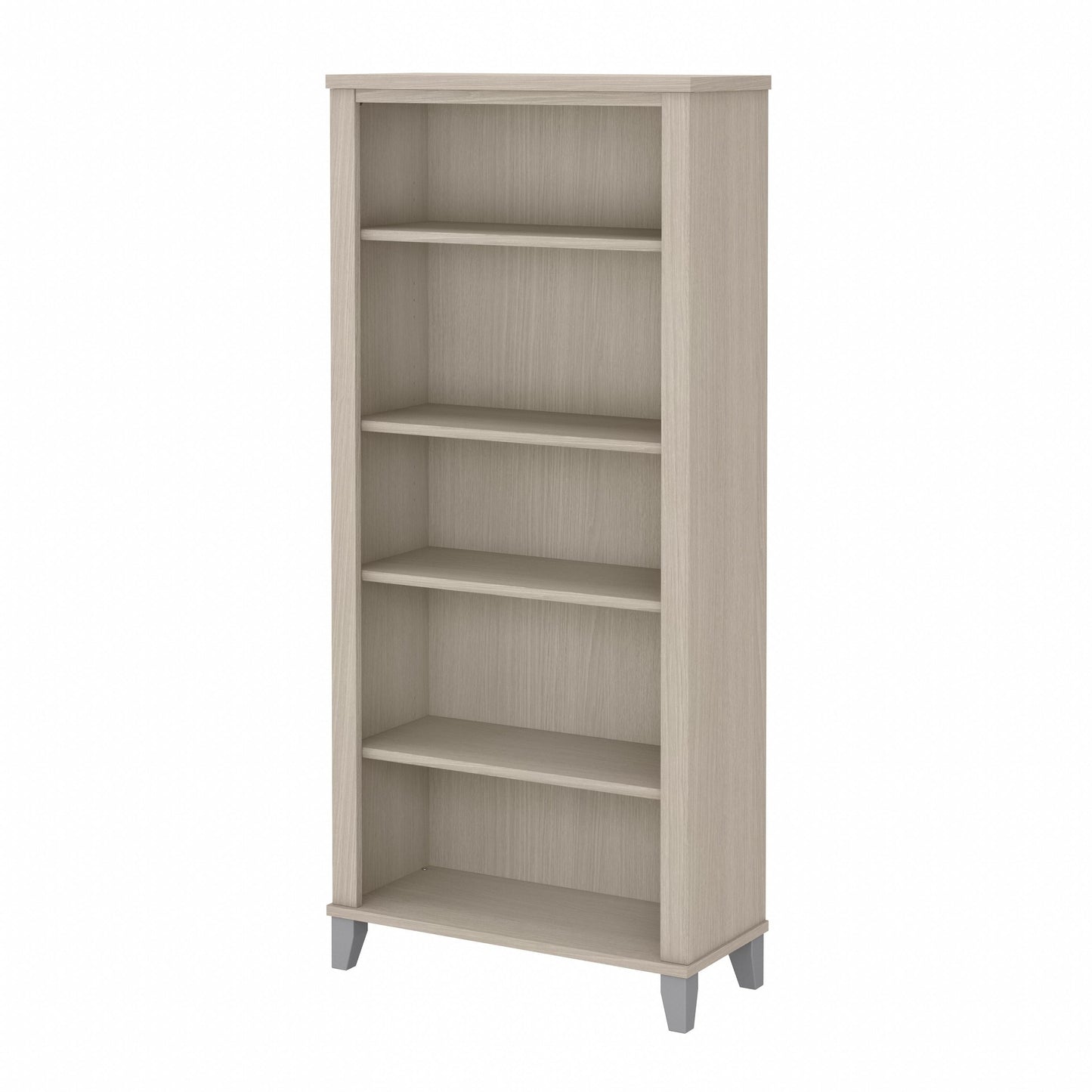Étagère à livres Bush Furniture Somerset, 5 niveaux, avec étagères réglables