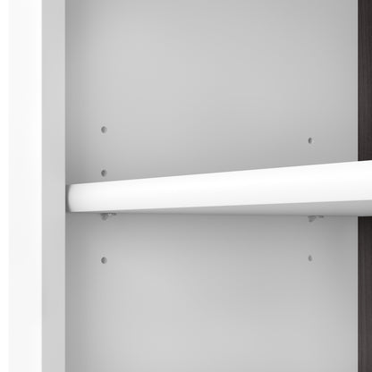 Étagère à livres Bush Furniture Somerset, 5 niveaux, avec étagères réglables