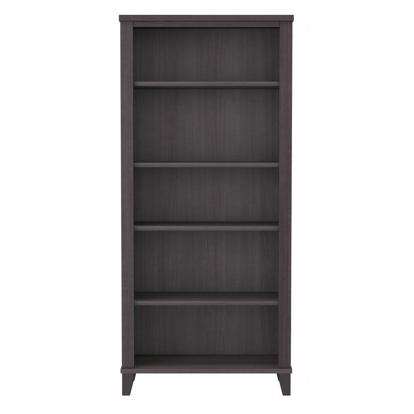 Étagère à livres Bush Furniture Somerset, 5 niveaux, avec étagères réglables