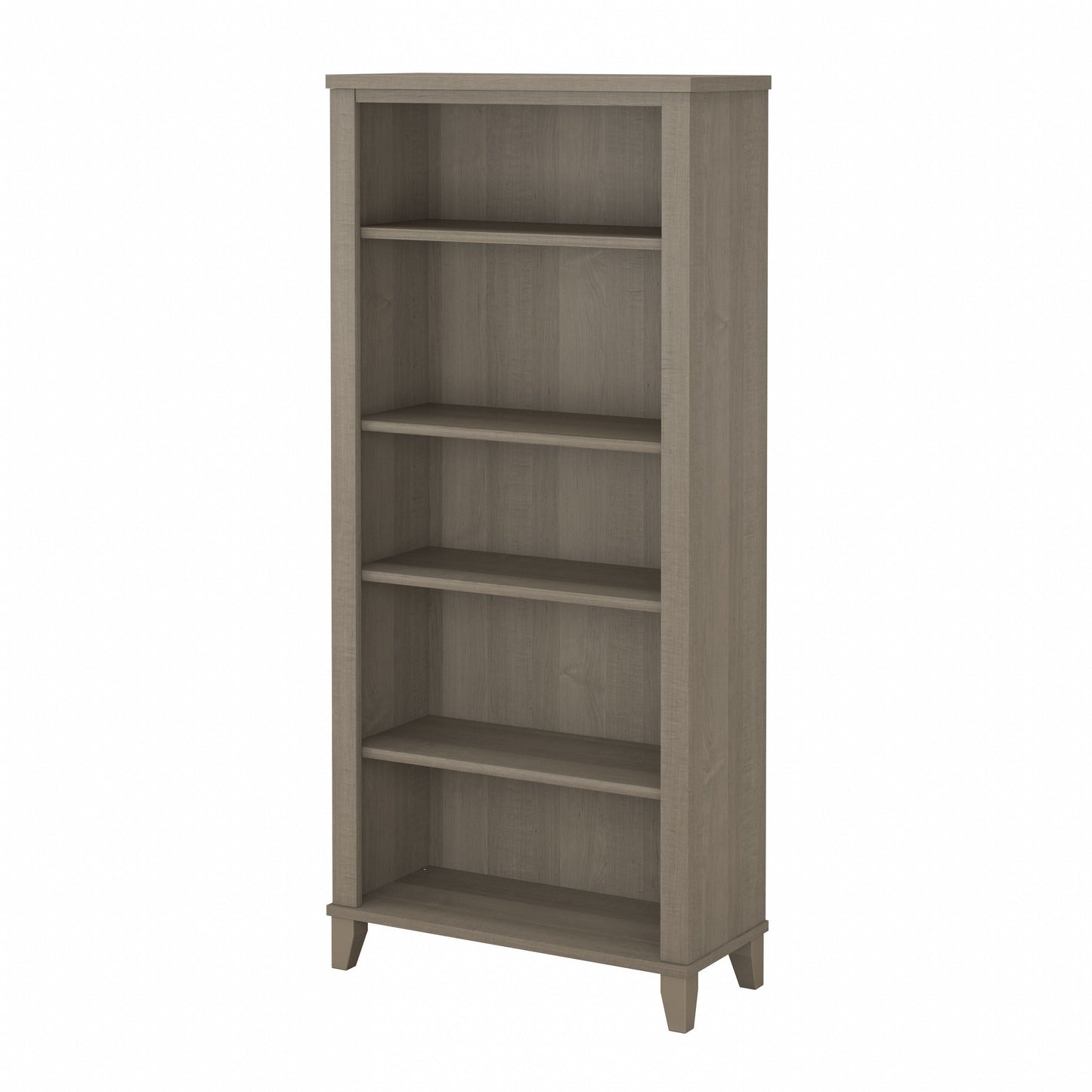 Étagère à livres Bush Furniture Somerset, 5 niveaux, avec étagères réglables