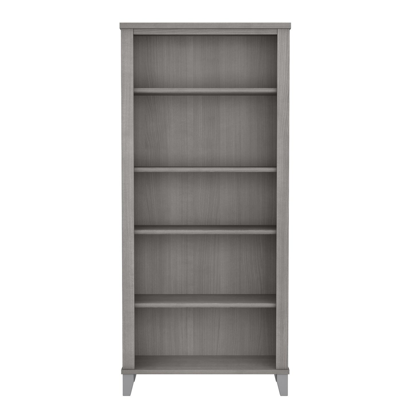 Étagère à livres Bush Furniture Somerset, 5 niveaux, avec étagères réglables