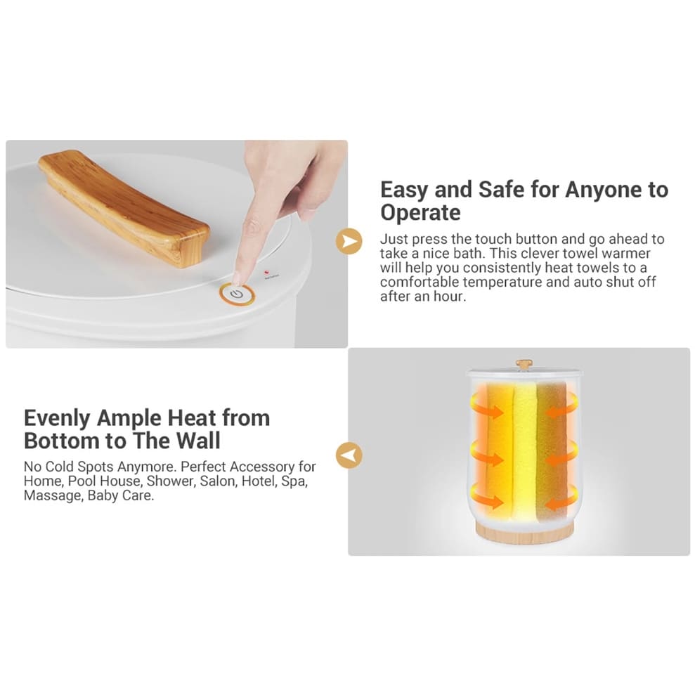 Chauffer-serviettes électrique autonome