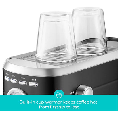 Machine à expresso CASABREWS CM5418 20 bars avec buse vapeur pour faire mousser le lait