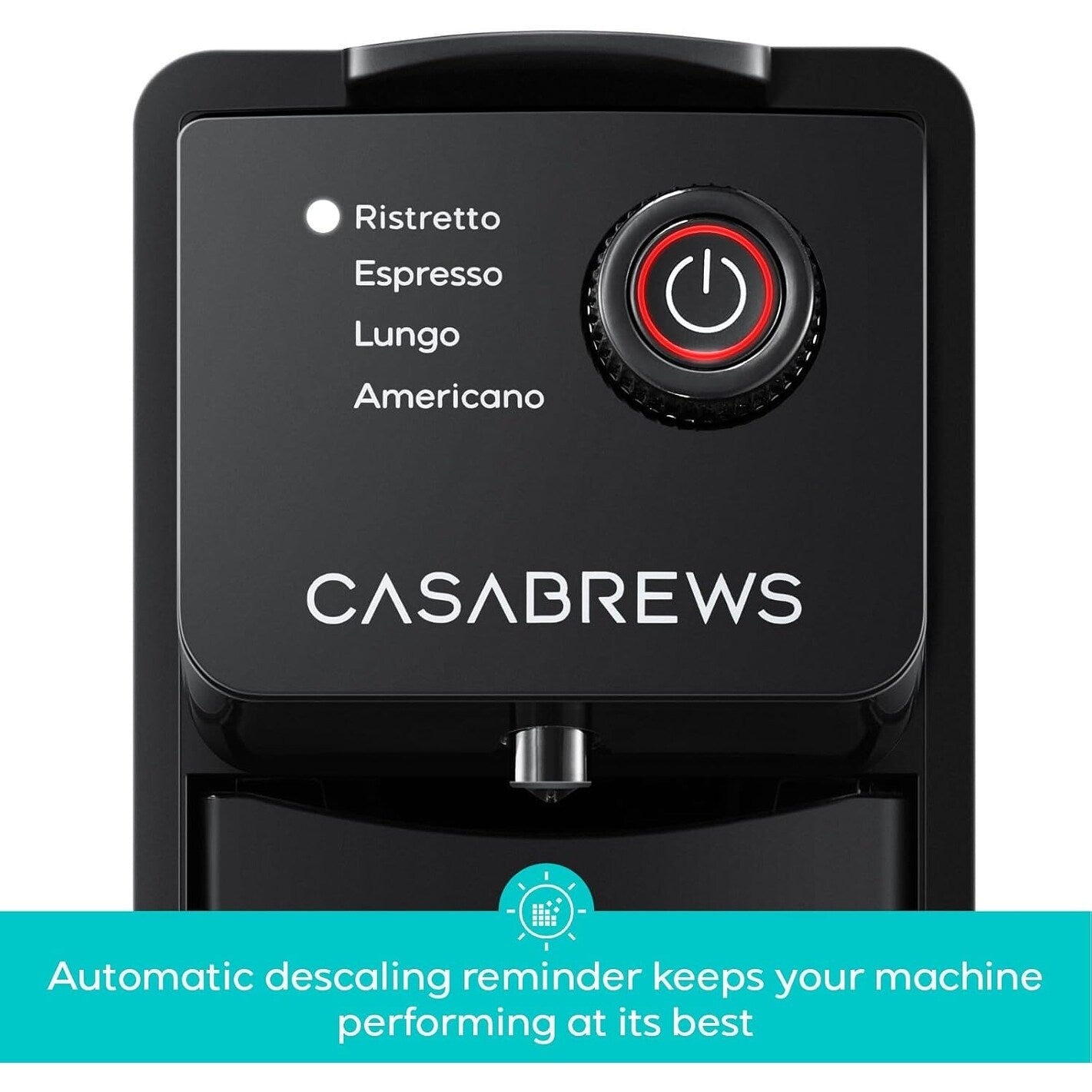 Machine à expresso CASABREWS CM7036E 20 Bar pour capsules Nespresso Original