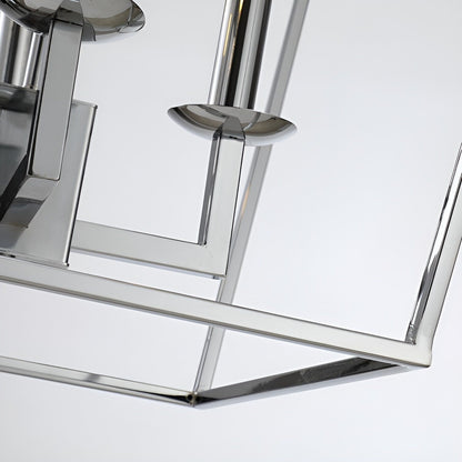 Suspension en forme de lanterne, style bougie, pour escalier ou îlot de cuisine, lustre à cage ouverte - N/A