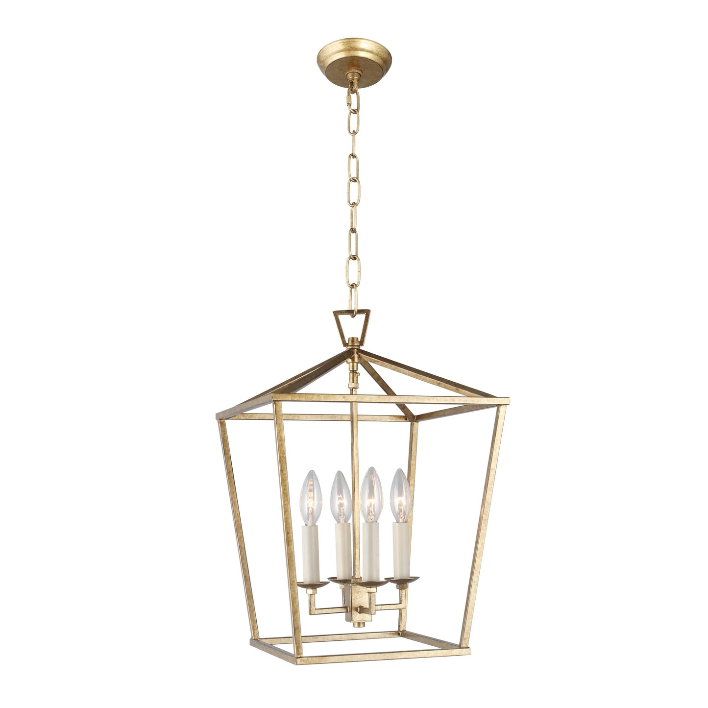 Suspension en forme de lanterne, style bougie, pour escalier ou îlot de cuisine, lustre à cage ouverte - N/A