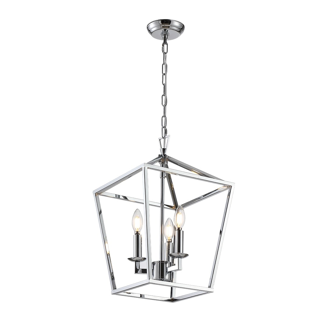 Suspension en forme de lanterne, style bougie, pour escalier ou îlot de cuisine, lustre à cage ouverte - N/A