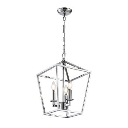 Suspension en forme de lanterne, style bougie, pour escalier ou îlot de cuisine, lustre à cage ouverte - N/A