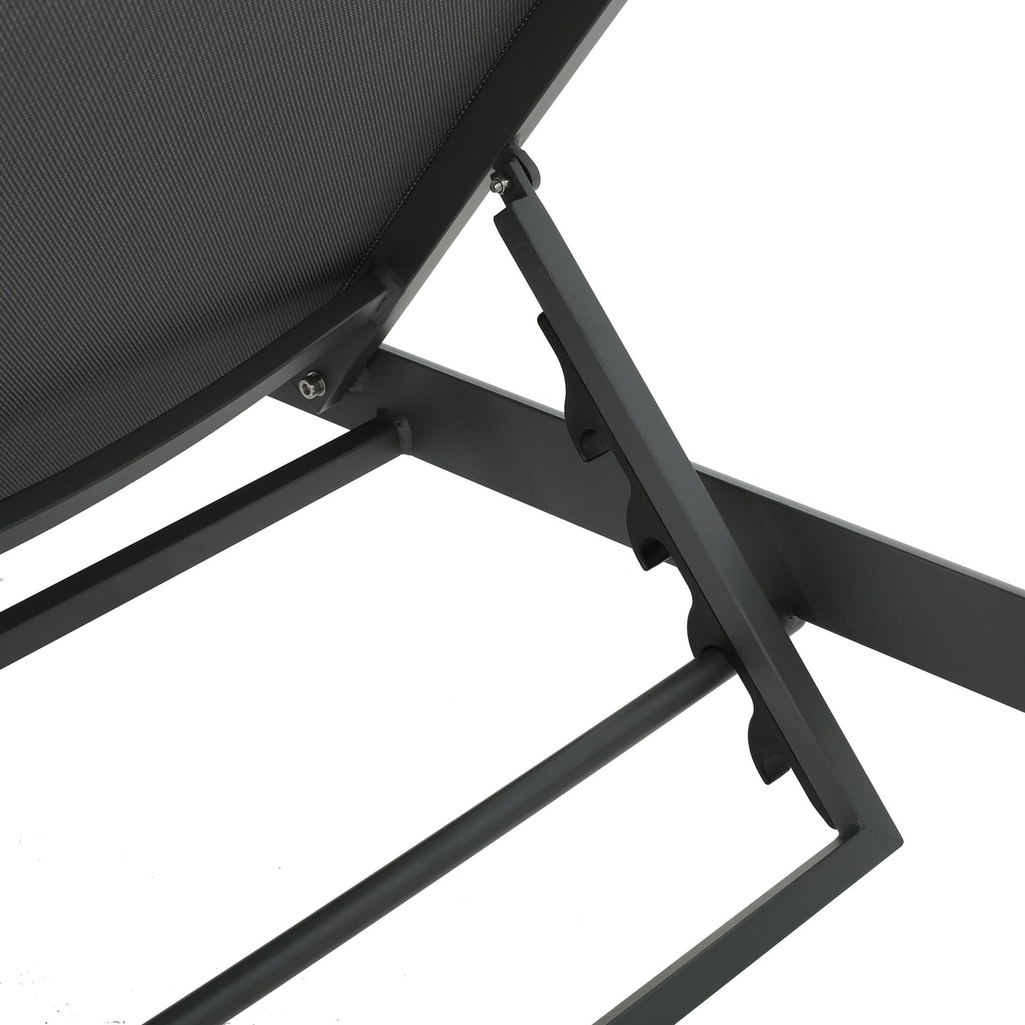 Chaise longue d'extérieur en aluminium Cape Coral (lot de 2) par Christopher Knight Home - 77,56 L x 25,20 l x 11,80 h (cm)