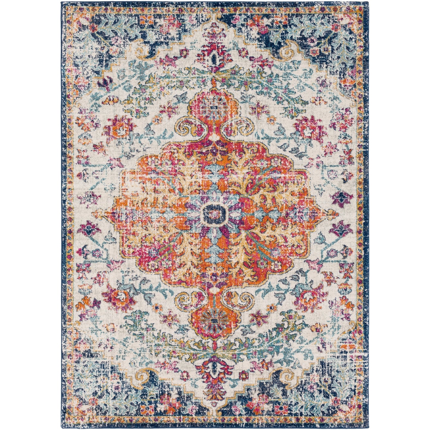 Livabliss Caressa Vintage Boho Area Rug