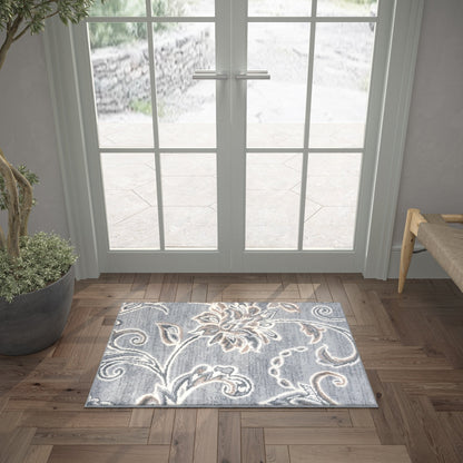Carrington Transitional Floral & Botanical Indoor Area Rug