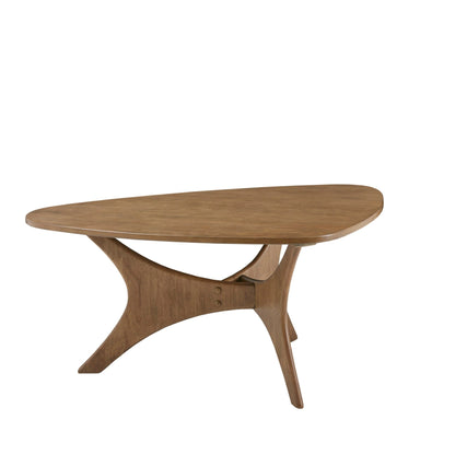 Table basse en bois triangulaire Blaze d'INK IVY