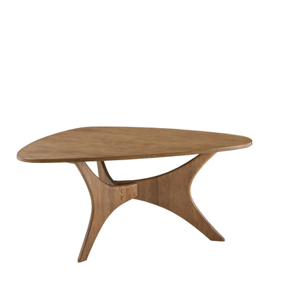 Table basse en bois triangulaire Blaze d'INK IVY