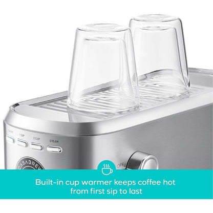 Machine à expresso professionnelle Casabrews 20 Bar avec système de moussage de lait