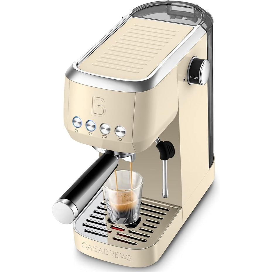 Machine à expresso CASABREWS 3700E 20 bars / avec mousseur de lait vapeur pour la maison