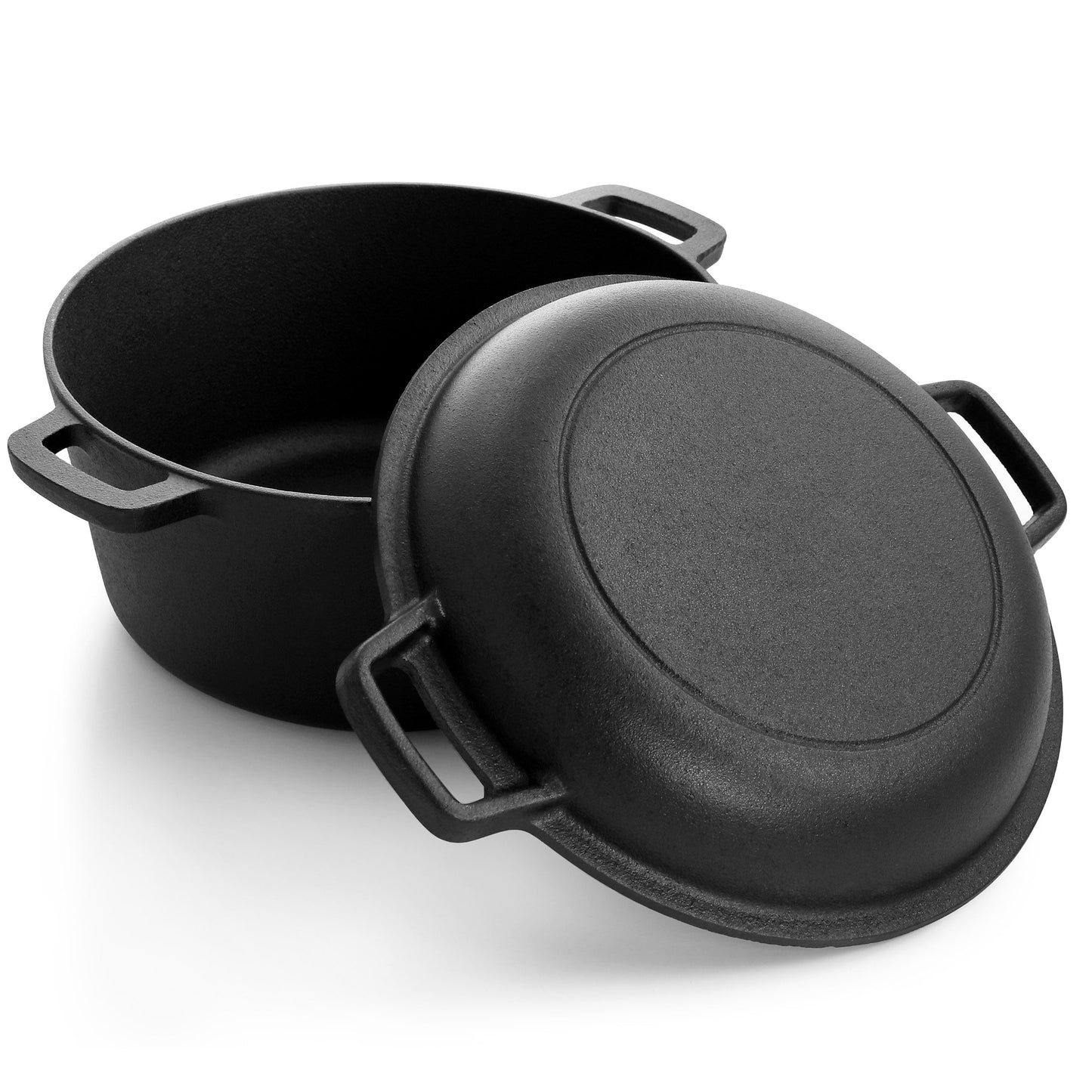 Casserole en fonte pré-épices et accessoires - Ensemble de 12 pièces