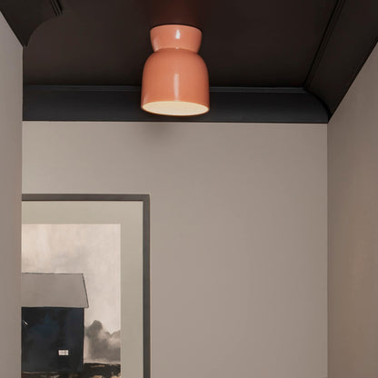 Horloge sablier en céramique à encastrer