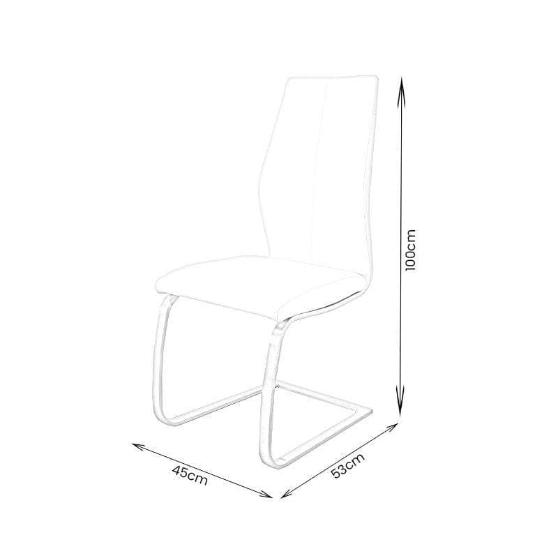 Picasso Dining Chair - Grey
