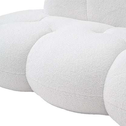 Cloud Shaped Couches for Living Room, Modern Comfy Compressed Sofa, Cloud Shaped Leisure Sofa for Bedroom, Apartment