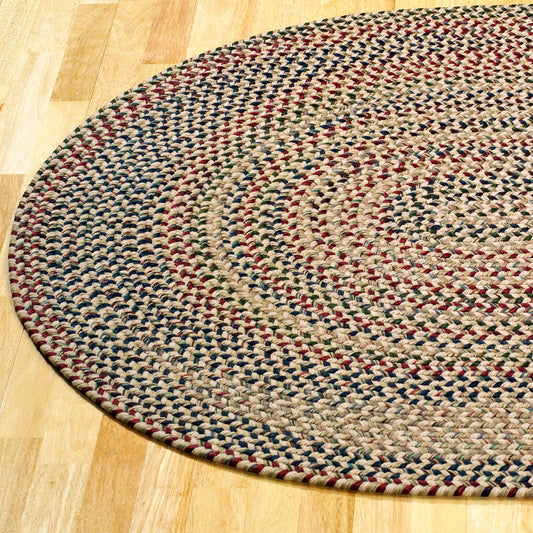 Colonial Mills Worley Rustic Braided Round Rug