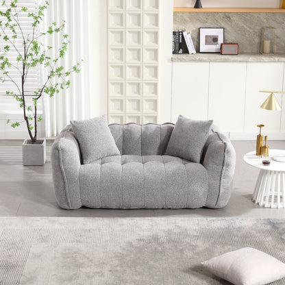 Comfortable square recliner sofa